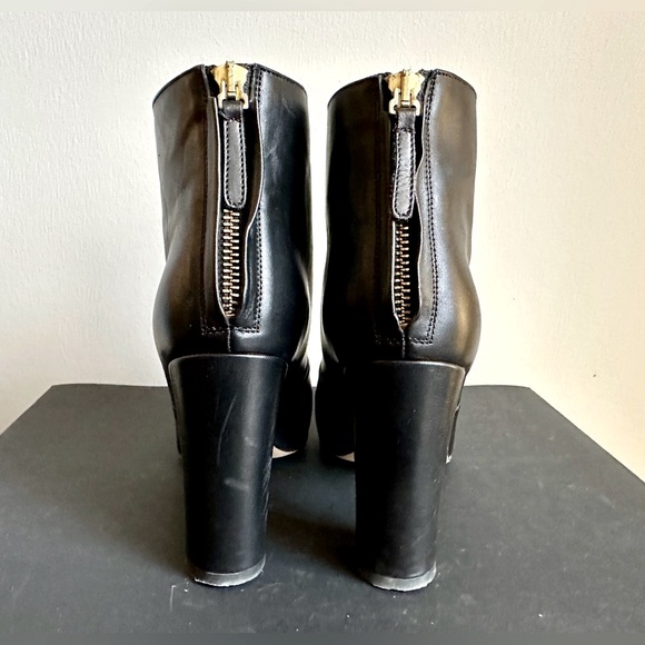 J Crew Leather Ankle Boots - Picture 5 of 9